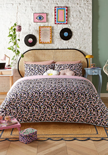 Night Lark® x Eleanor Bowmer Leopard Coverless Duvet Set