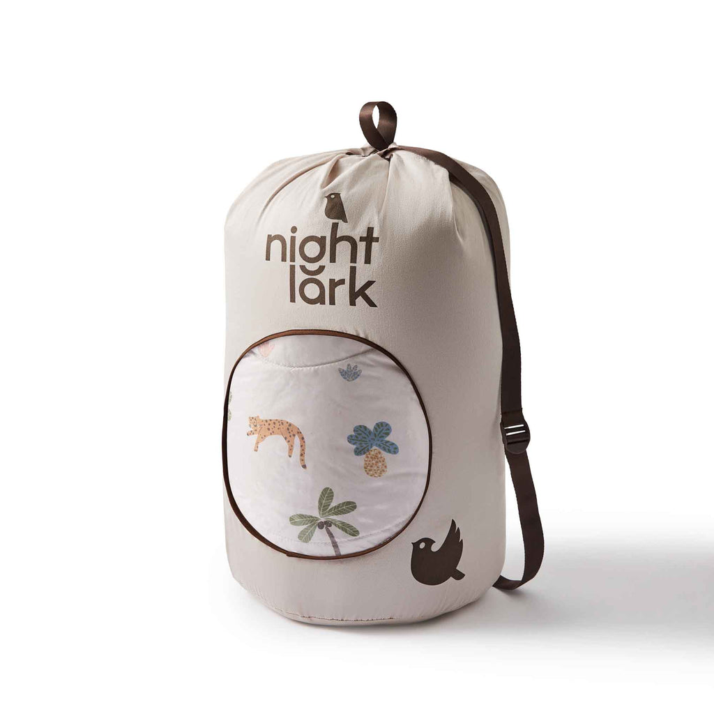 Night Lark / Night Owl Junior - Jungle Adventure - Children's Coverless Duvet & Pillowcase Set